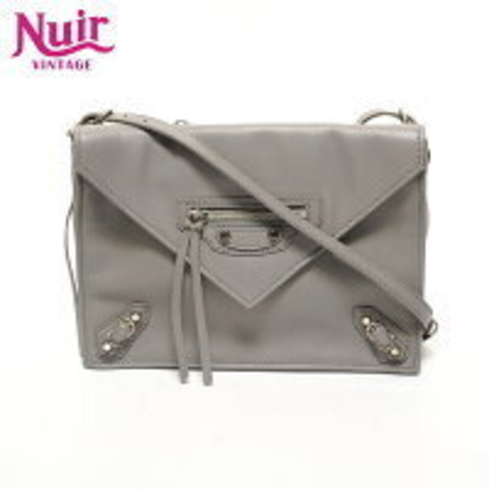 Balenciaga Paper Triple XS Shoulder Bag Gray
